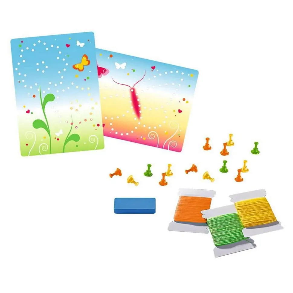 Tableaux en fil tendu String Art : Papillons - Ravensburger