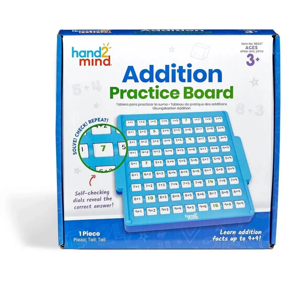 Tablette de pratique mathématiques : addition - Learning Resources