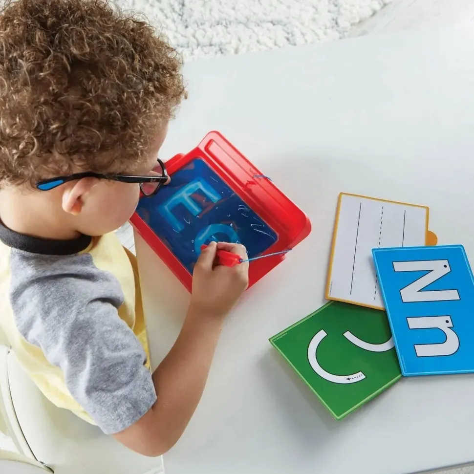 Tablette sensorielle pour tracer les lettres - Learning Resources