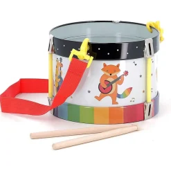 Tambour en métal Arc-en-Ciel : Andy Westface - Vilac