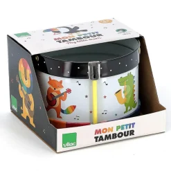 Tambour en métal Arc-en-Ciel : Andy Westface - Vilac