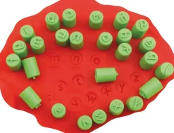 Tampon encreur à doigts ABC lettres minuscules - Eduplay