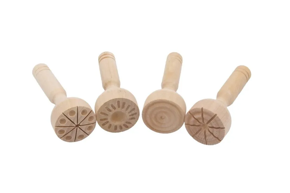 Tampon pâte à modeler, set de 4 - Eduplay