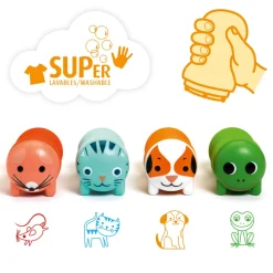 Tampons - Animaux du jardin - Djeco