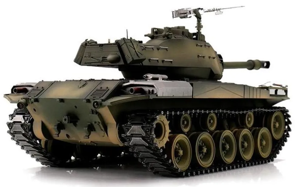 Tank M41A3 RC 2.4Ghz 1/16e son et fumée - Torro