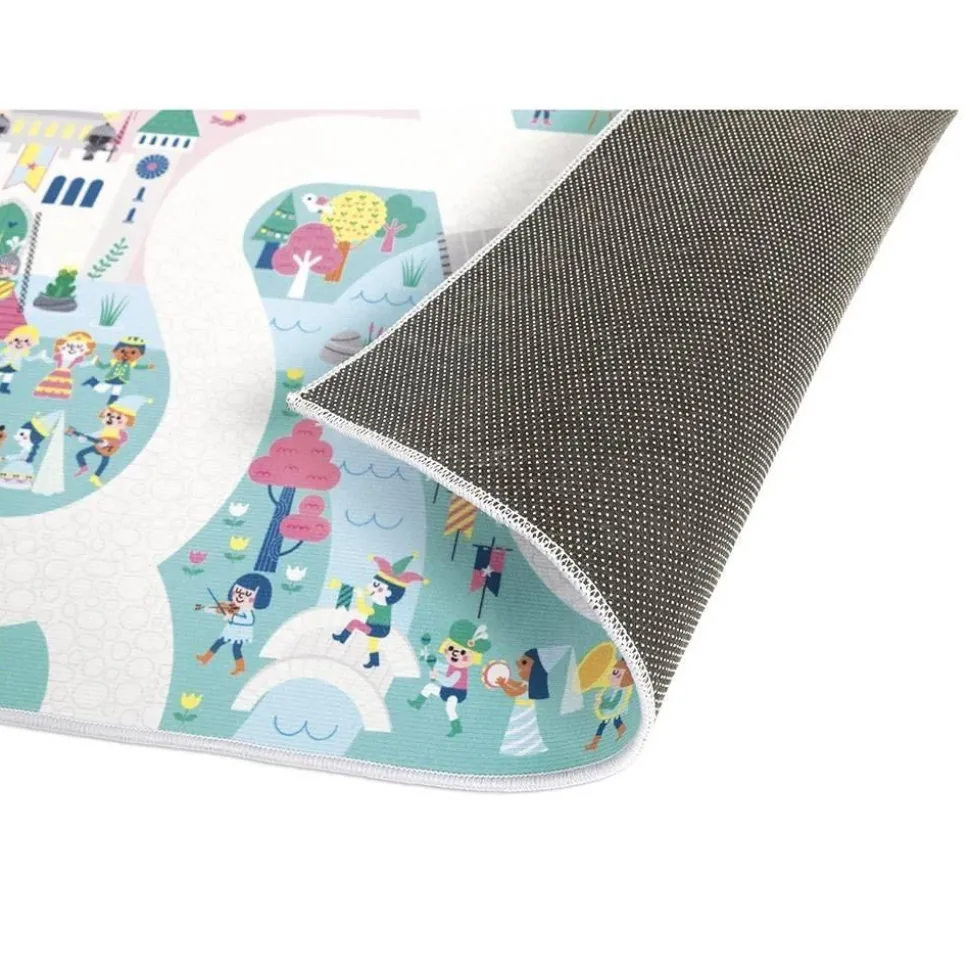 TAPIS AVEC CIRCUIT ROYAUME ENCHANTE - CROSS ROADS - Janod