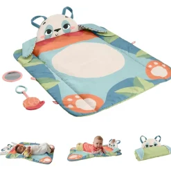 Tapis D'Eveil 3 En 1 : tapis panda à rouler - Fisher-Price