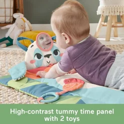 Tapis D'Eveil 3 En 1 : tapis panda à rouler - Fisher-Price