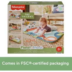 Tapis D'Eveil 3 En 1 : tapis panda à rouler - Fisher-Price