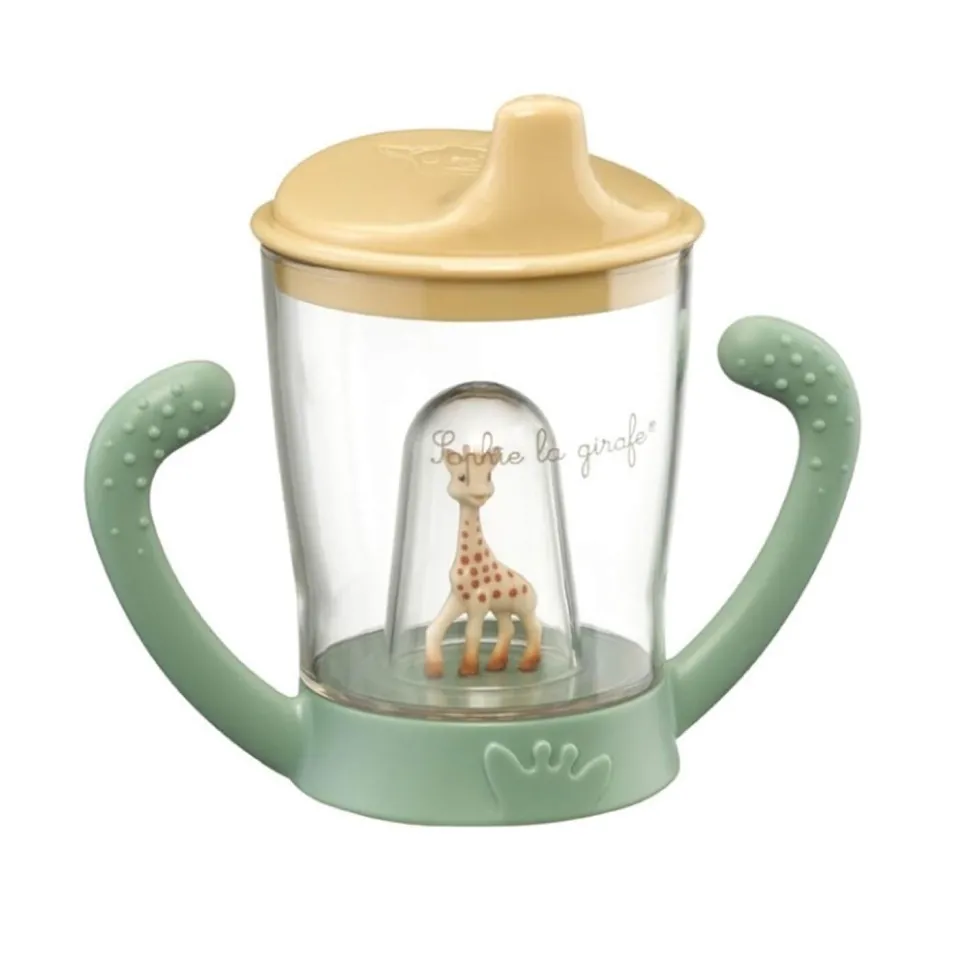 Tasse Anti-Fuite Mascotte Sophie la Girafe - Vulli