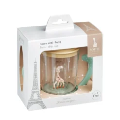 Tasse Anti-Fuite Mascotte Sophie la Girafe - Vulli