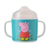 Tasse deux anses antidérapante : Peppa Pig - Petit Jour Paris