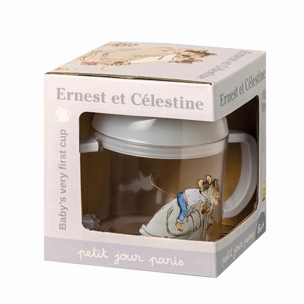 Tasse deux anses en Titran : Ernest et Célestine - Petit Jour Paris