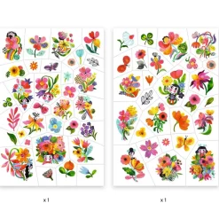 Tatouages : Aqua flor - Djeco