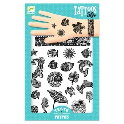 Tatouages éphemère : Polynésie - Djeco