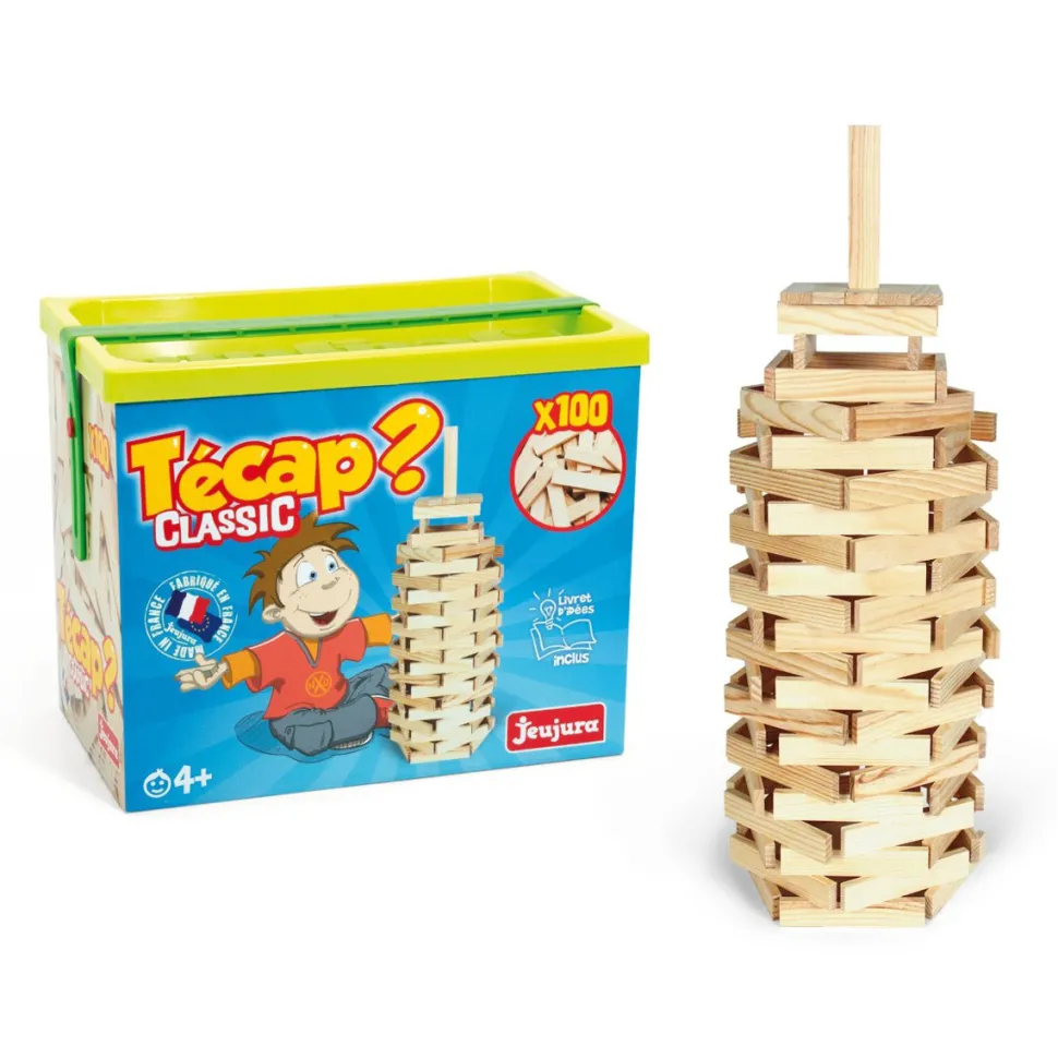 Técap classic n°1 : 100 pièces en bois - JeuJura