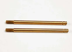 Tige D'Amortisseurs Tres Longues Traite Acier + Couche Titane (2) - Traxxas