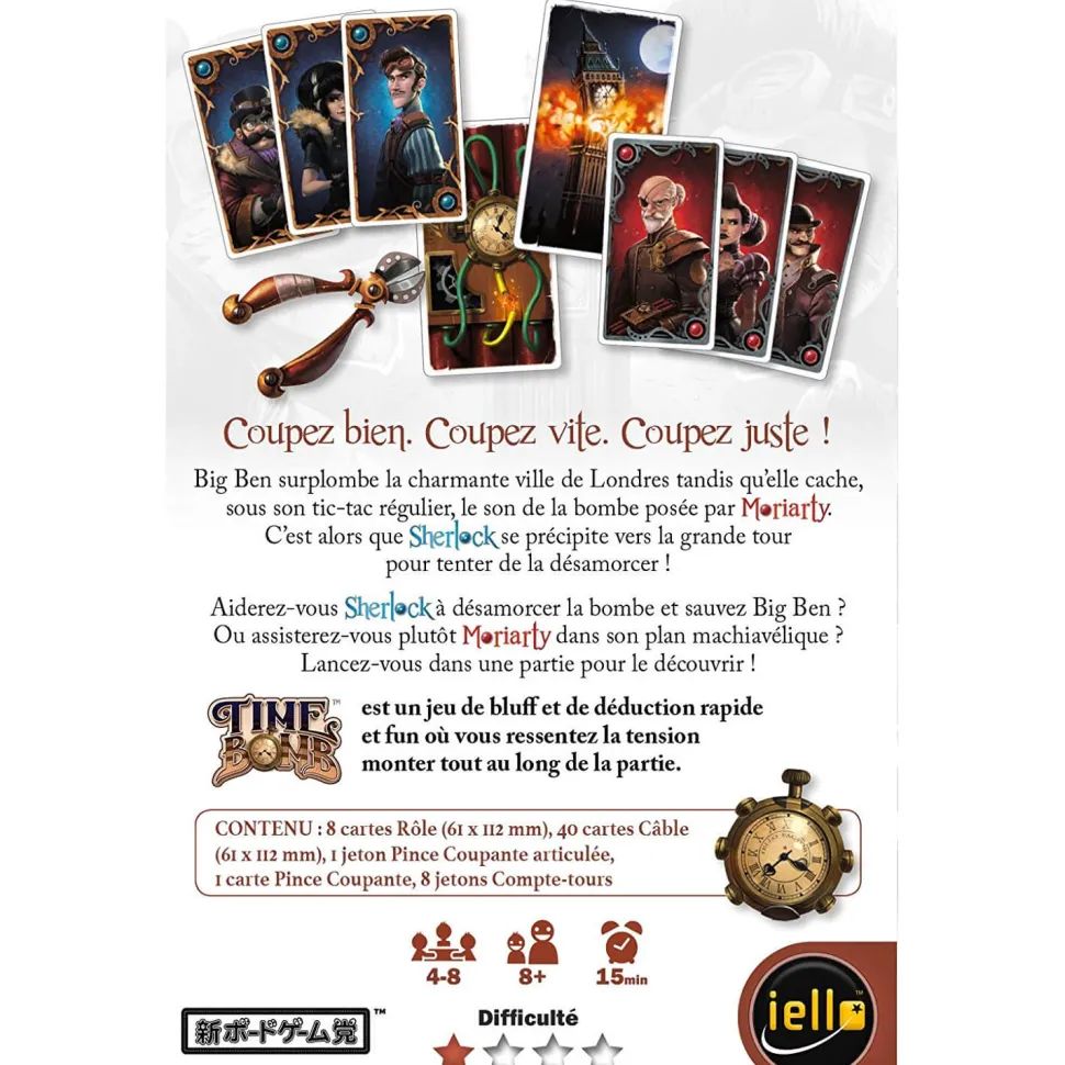 TimeBomb : Moriarty vs Sherlock - Iello