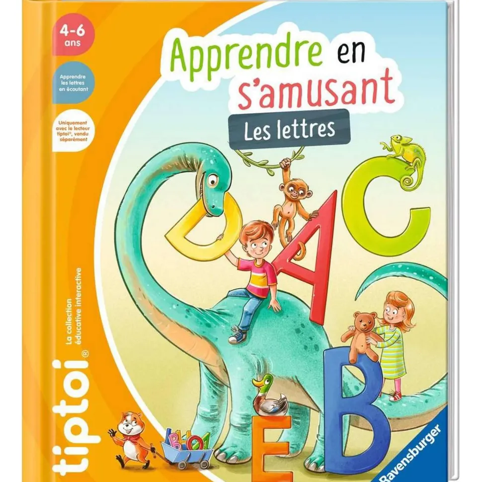 Tiptoi® Apprendre en s'amusant : Les lettres - Ravensburger
