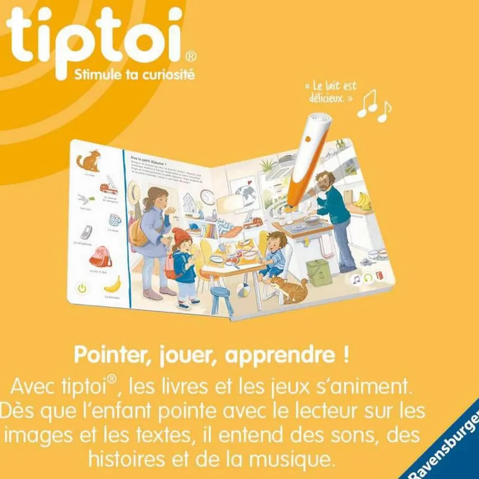 Tiptoi : Jeu interactif : Le zoo des chiffres - Ravensburger