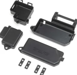 TLR Servo & Receiver Mounts : 8X 2.0 - Losi - TLR