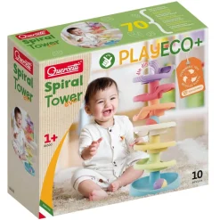 Toboggan à balle : Spiral Tower - Quercetti