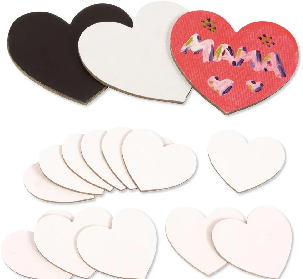 Toile aimantée petite en forme de coeur set de 12 pièces - Eduplay