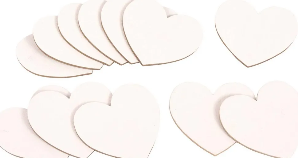 Toile aimantée petite en forme de coeur set de 12 pièces - Eduplay