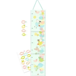 Toise murale avec stickers : Printemps - Djeco