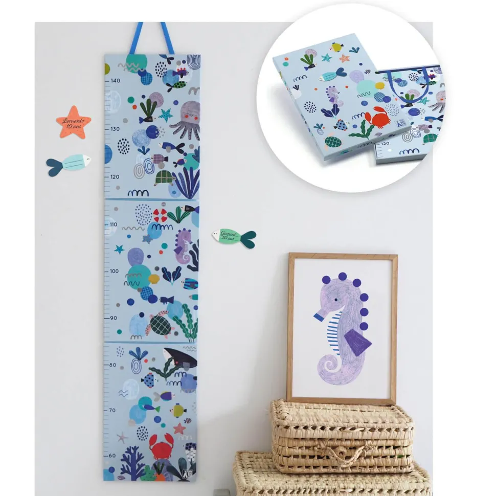 Toise pliable vie aquatique - Djeco