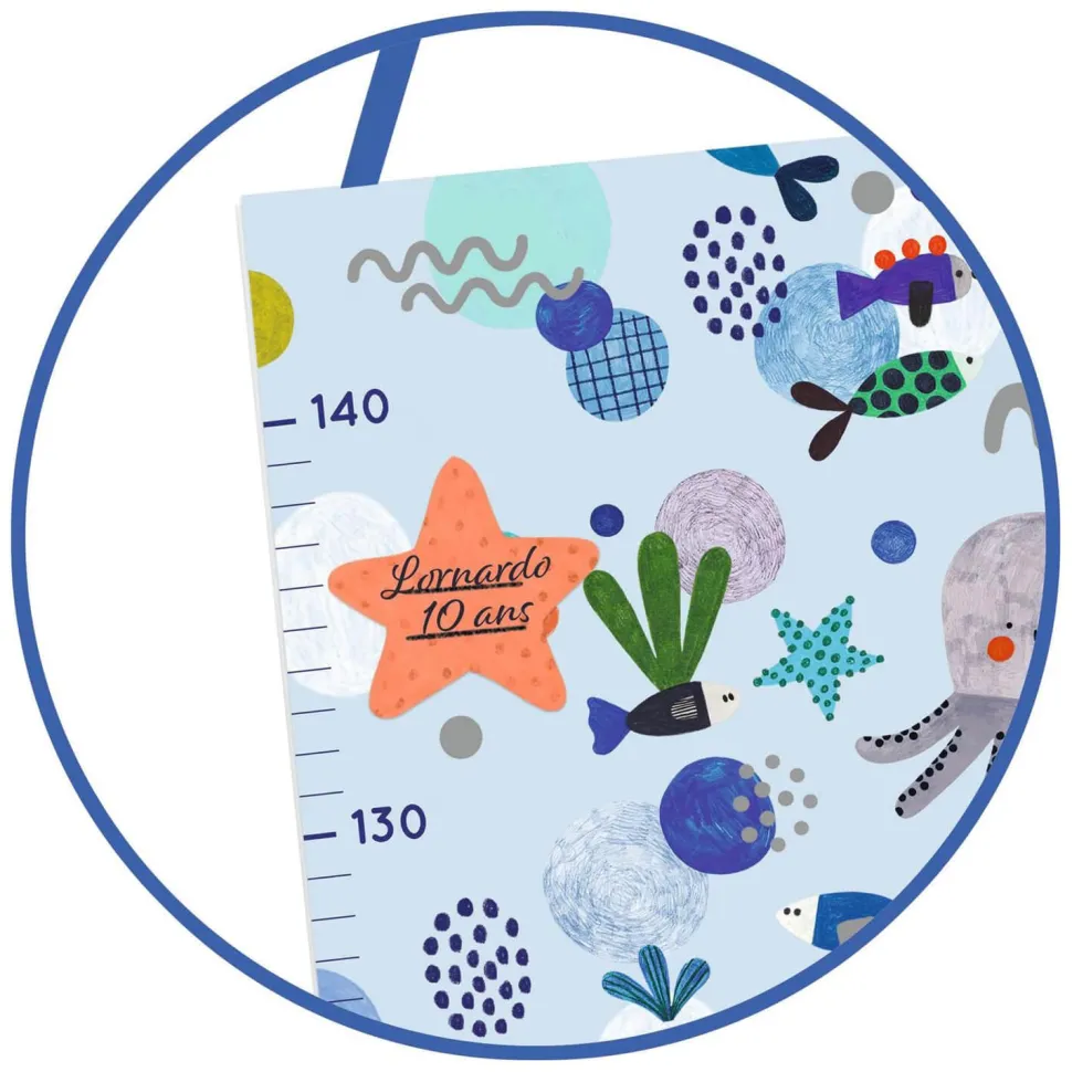 Toise pliable vie aquatique - Djeco