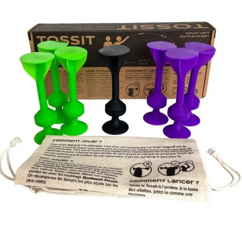 TOSSIT : VIOLET-VERT - Gigamic