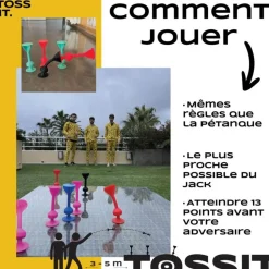 TOSSIT ROUGE-CYAN - Gigamic