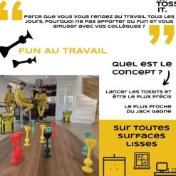 TOSSIT ROUGE-CYAN - Gigamic