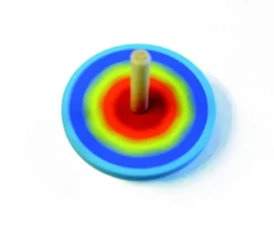 Toupie bois formes imprimées - Eduplay