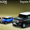 Toyota FJ Cruiser 1:66 bleu - Jamara