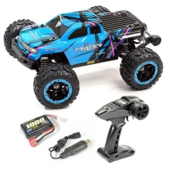Tracer RTR 1/16 4WD Brushless Monster Truck - Bleu - FTX
