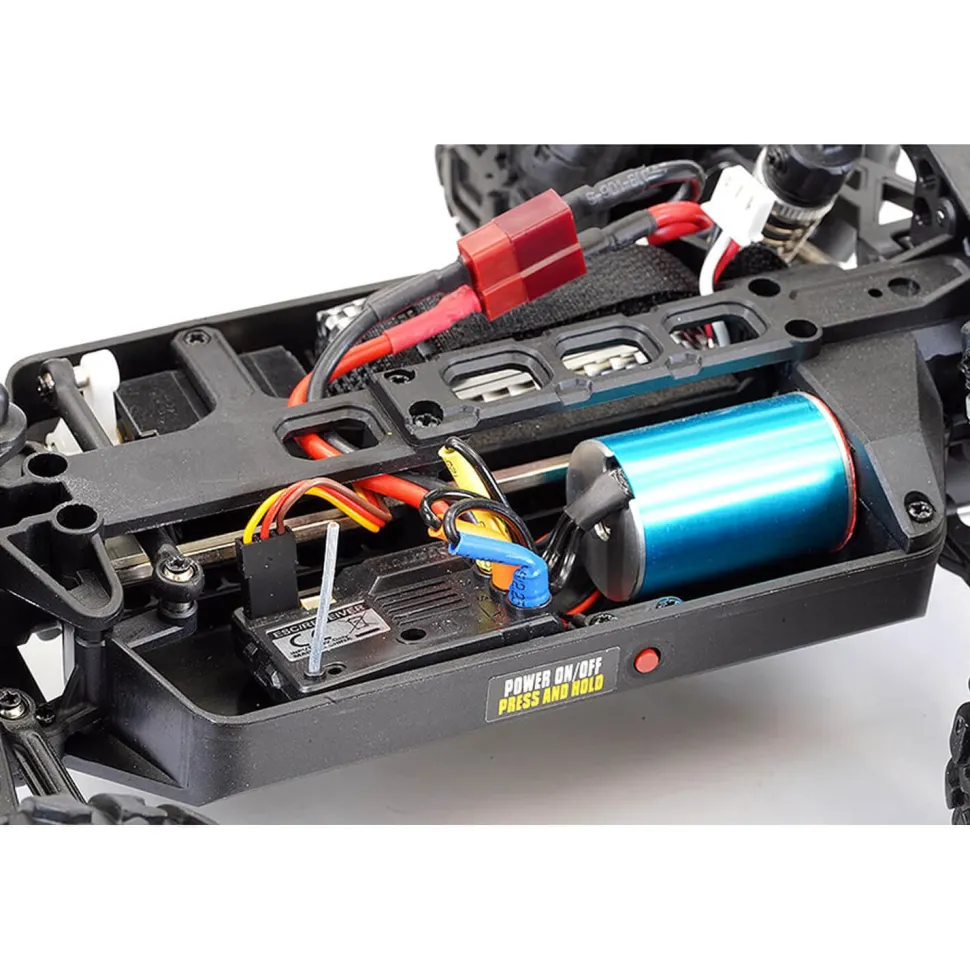 Tracer RTR 1/16 4WD Brushless Monster Truck - Bleu - FTX