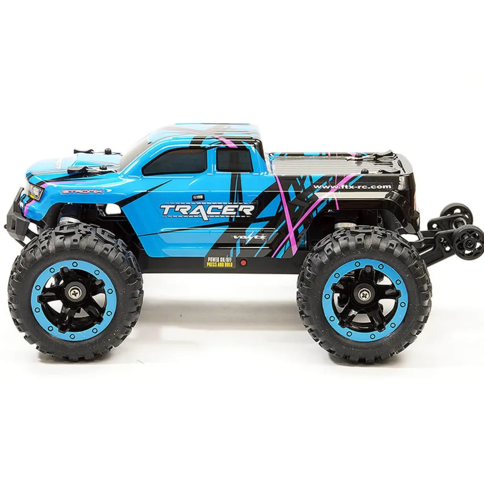 Tracer RTR 1/16 4WD Brushless Monster Truck - Bleu - FTX