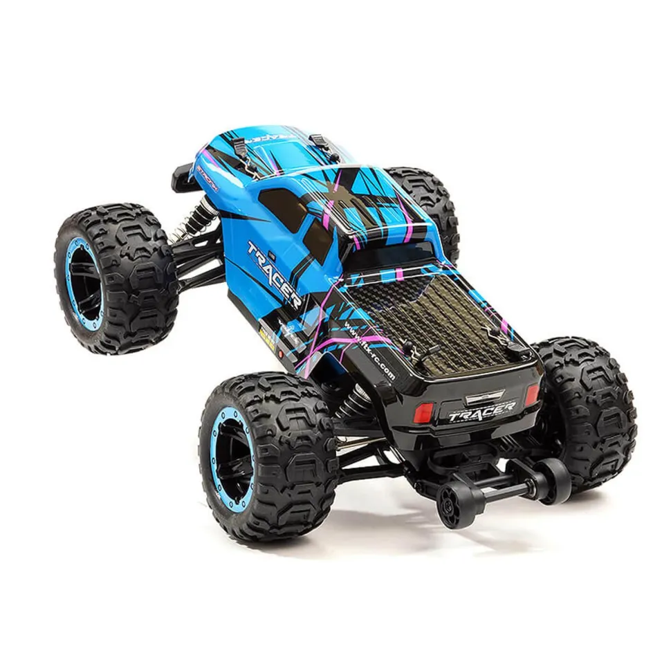 Tracer RTR 1/16 4WD Brushless Monster Truck - Bleu - FTX