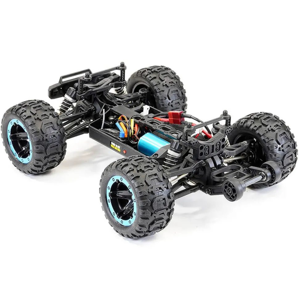 Tracer RTR 1/16 4WD Brushless Monster Truck - Bleu - FTX