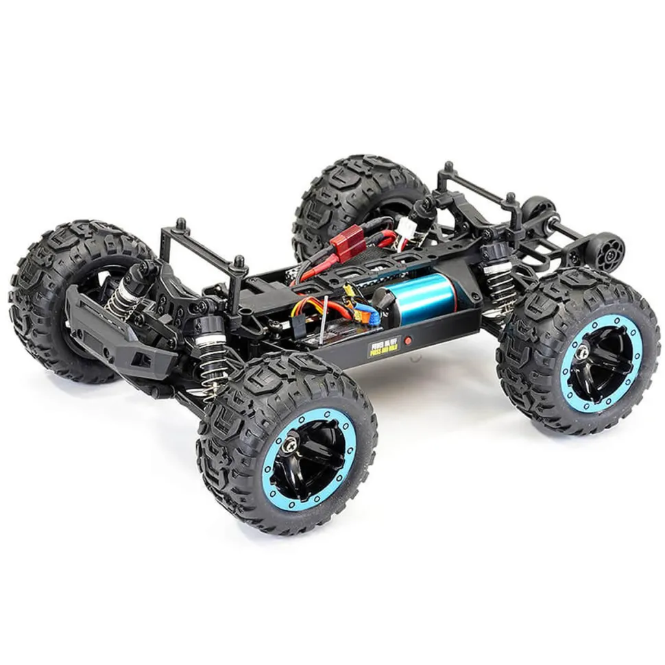 Tracer RTR 1/16 4WD Brushless Monster Truck - Bleu - FTX