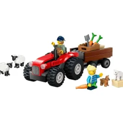 Tracteur Et Remorque Moutons City - LEGO ®