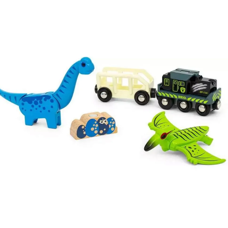 Train à piles : Dinosaures - Brio