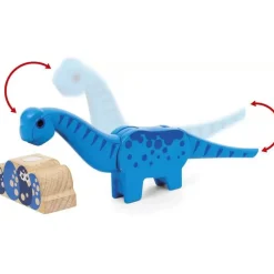 Train à piles : Dinosaures - Brio