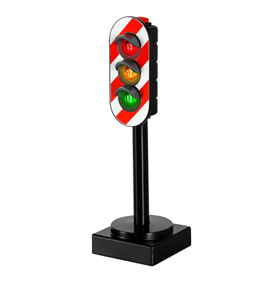 Train Brio : Accessoires : Feux tricolores lumineux - Brio