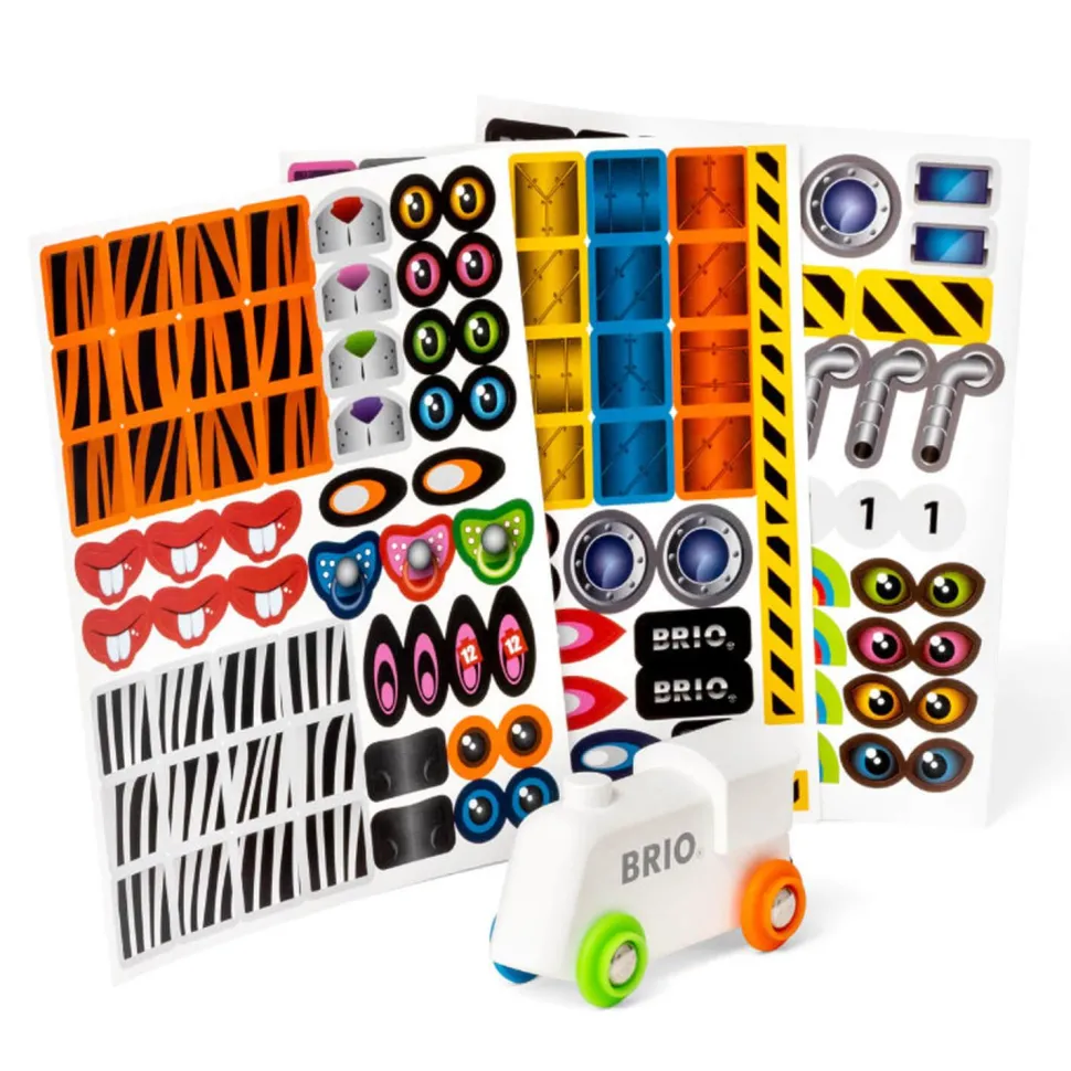 Train Brio : Locomotive en bois à décorer - Brio