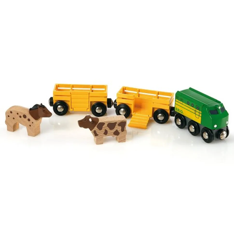 Train Brio : Train des animaux de la ferme - Brio