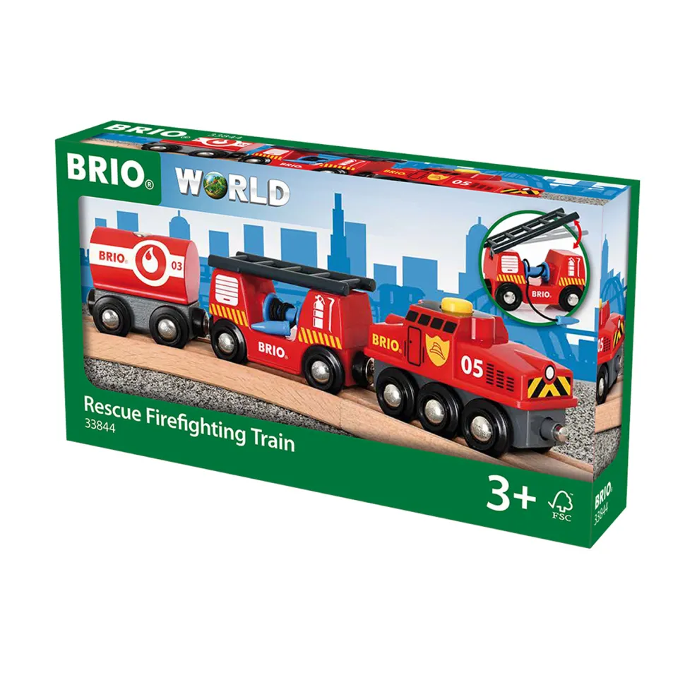 Train des pompiers - Brio