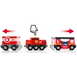 Train des pompiers - Brio